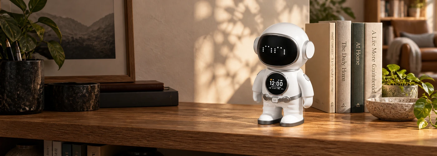 Astronaut Desktop Companion — generated lifestyle scene