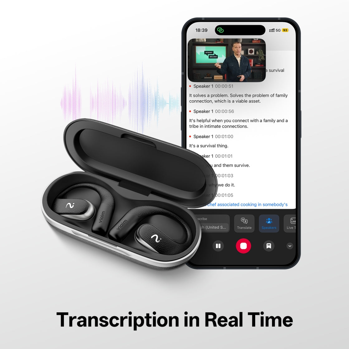 [Scenarios] viaim OpenNote - live AI transcription in real time