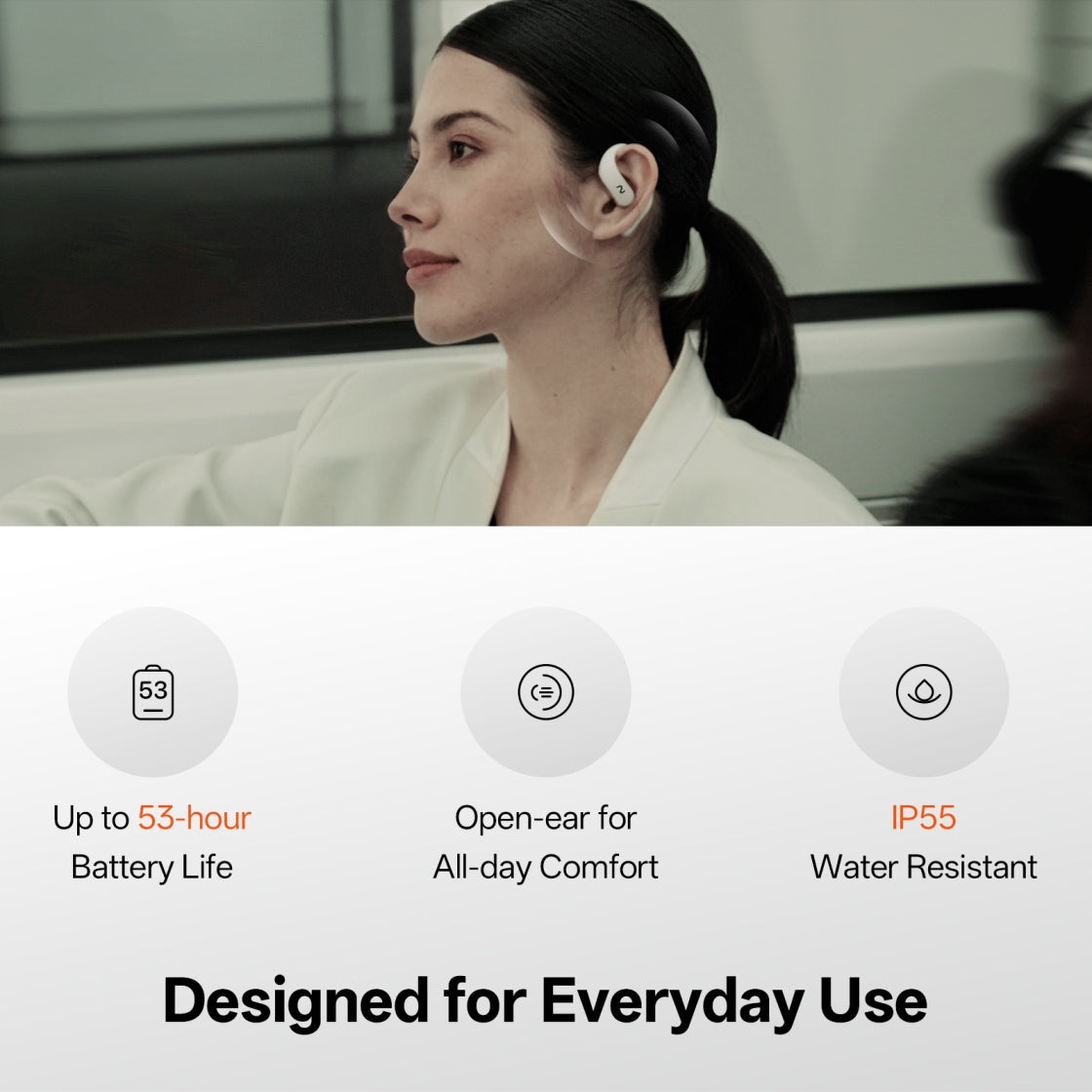 [Scenarios] viaim OpenNote - crafted for everyday wear with open-ear comfort design